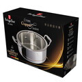 Oala adanca cu capac Berlinger Haus, Copper Touch, 28 cm, inox/aluminiu, argintiu