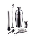Set mix pentru cocktail 6 piese Berlinger Haus, Eternal, 550 ml, inox 18/10, argintiu