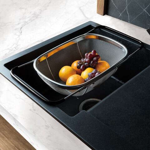 Strecuratoare cu manere reglabile Berlinger Haus, Eternal, 34x24x11 cm, inox 18/10, argintiu/negru