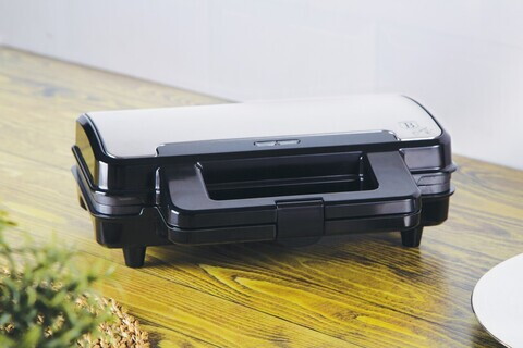Sandwich maker Berlinger Haus, Eternal, 28.5x15.2 cm, titan, argintiu/negru