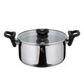 Oala cu capac Berlinger Haus, Silver Jewellery, 24 cm, 5.2 L, inox, argintiu