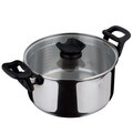 Oala cu capac Berlinger Haus, Silver Jewellery, 24 cm, 5.2 L, inox, argintiu