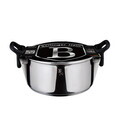 Oala cu capac Berlinger Haus, Silver Jewellery, 24 cm, 5.2 L, inox, argintiu