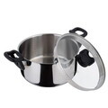 Oala cu capac Berlinger Haus, Silver Jewellery, 24 cm, 5.2 L, inox, argintiu