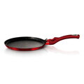 Tigaie pentru clatite Berlinger Haus, Burgundy, 28 cm, aluminiu forjat, rosu