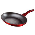 Tigaie pentru peste Berlinger Haus, Burgundy, 35 cm, aluminiu forjat, rosu