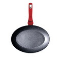 Tigaie pentru peste Berlinger Haus, Burgundy, 35 cm, aluminiu forjat, rosu