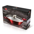 Oala cu capac Berlinger Haus, Burgundy, 28 cm, 3.8 L, aluminiu forjat, rosu