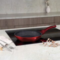 Set pentru gatit Berlinger Haus, Burgundy, 3 piese, aluminiu forjat, rosu