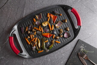 Rosu, Tava grill 47x29 cm