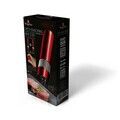 Set 2 rasnite electrice pentru sare/piper Berlinger Haus, Burgundy, inox/ceramica, rosu