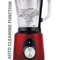 Blender de masa Berlinger Haus, Burgundy, 1000W, 1.5 L, inox/sticla/plastic, rosu/transparent
