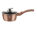 Cratita cu capac Berlinger Haus, Rose Gold, 16 cm, 1.2 L, aluminiu forjat, roz