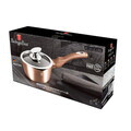Cratita cu capac Berlinger Haus, Rose Gold, 16 cm, 1.2 L, aluminiu forjat, roz