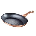 Tigaie pentru peste Berlinger Haus, Rose Gold, 35 cm, aluminiu forjat, roz