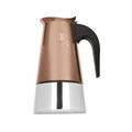 Aparat de cafea Berlinger Haus, Rose Gold, 6 cesti, 300 ml, inox 18/10, roz/argintiu