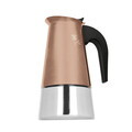 Aparat de cafea Berlinger Haus, Rose Gold, 9 cesti, 450 ml, inox 18/10, roz/argintiu