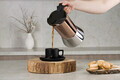 Aparat de cafea Berlinger Haus, Rose Gold, 9 cesti, 450 ml, inox 18/10, roz