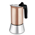 Aparat de cafea Berlinger Haus, Rose Gold, 9 cesti, 450 ml, inox 18/10, roz