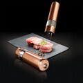 Set 2 rasnite electrice pentru sare/piper Berlinger Haus, Rose Gold, inox/ceramica, roz