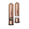 Set 2 rasnite electrice pentru sare/piper Berlinger Haus, Rose Gold, inox/ceramica, roz