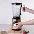 Blender de masa Berlinger Haus, Rose Gold, 1000W, 1.5 L, inox/sticla/plastic, roz/transparent