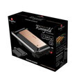 Gratar electric Berlinger Haus, Rose Gold, 1000W, 23x14.5 cm, roz/negru
