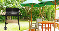 Gratar Berlinger Haus, Outdoor, 86x46x83 cm, otel, negru/natur