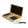 Set 6 cutite pentru friptura Berlinger Haus, Laguiole, inox, negru