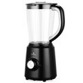 Blender de masa Blaumann, Black Silver, 500W, 1.5 L, plastic/inox, negru/transparent