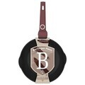 Tigaie adanca Berlinger Haus, Leonardo, 24 cm, 2.3 L, aluminiu forjat, visiniu mat