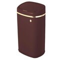 Cos de gunoi cu senzor Berlinger Haus, Leonardo, 39.5x28x67 cm, 58 L, fier, visiniu mat