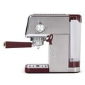 Espressor digital Berlinger Haus, Leonardo, 1350W, inox, argintiu/visiniu
