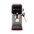 Espressor digital Berlinger Haus, Leonardo, 1350W, inox, argintiu/visiniu