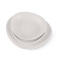 Serviciu de masa oval, 18 piese Berlinger Haus, Sahara, ceramica, crem mat