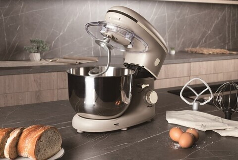 Robot de bucatarie Berlinger Haus, Sahara, 1300W, inox/plastic, crem mat/argintiu