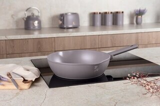 Taupe mat, Tigaie adanca 28 cm