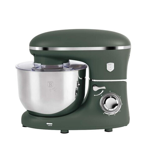 Robot de bucatarie Berlinger Haus, Matte Green, 1300W, inox/plastic, verde mat/argintiu