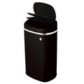 Cos de gunoi cu senzor Berlinger Haus, Matte Black, 39.5x28x67 cm, 58 L, fier, negru