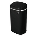 Cos de gunoi cu senzor Berlinger Haus, Matte Black, 39.5x28x67 cm, 58 L, fier, negru