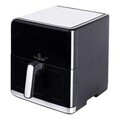 Friteuza cu aer cald si fereastra Berlinger Haus, Matte Black, 7.5 L, 1700W, negru
