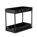 Organizator pentru dulap Berlinger Haus, Black Rose, 40x22x33.5 cm, plastic, negru