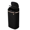 Cos de gunoi cu senzor Berlinger Haus, Black Rose, 39.5x28x67 cm, 58 L, fier, negru