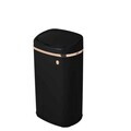 Cos de gunoi cu senzor Berlinger Haus, Black Rose, 39.5x28x67 cm, 58 L, fier, negru