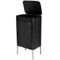 Cos de gunoi cu senzor Berlinger Haus, Black Rose, 42x30x76 cm, 60 L, fier, negru