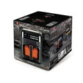 Friteuza cu aer cald si fereastra Berlinger Haus, Black Rose, 6.3 L, 1300W, negru