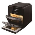 Cuptor cu friteuza cu aer cald Berlinger Haus, Black Rose, 2000W, 12 L, negru