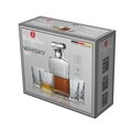 Set 4 pahare si sticla pentru whisky Berlinger Haus, Whisky, 750ml / 220 ml, sticla, transparent