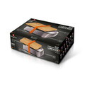 Cutie pentru pranz Berlinger Haus, Take Away, 21.2x15.8x7 cm, inox 18/10 / bambus, argintiu/natur