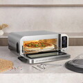 Cuptor electric pizza Berlinger Haus, Matte Black, 2000W, 18 L, argintiu